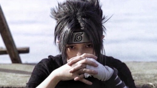Sasuke in black outfit｜One more word won't make him look so cool