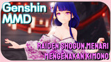 [Genshin, MMD] Raiden Shogun menari mengenakan kimono