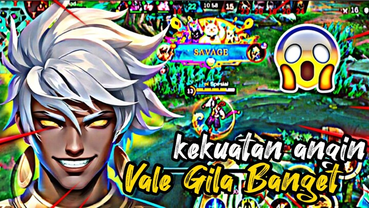 KEKUATAN ANGIN TAK TERBENDUNG!! Vale Gila Banget !! 💨🔥