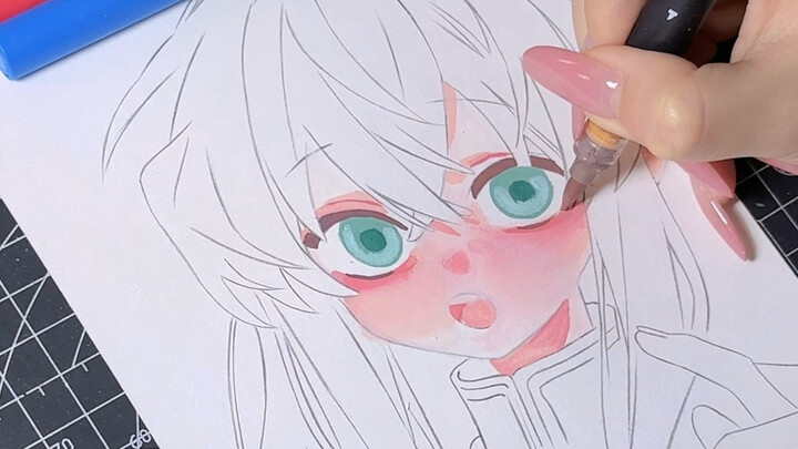 Wajah dingin yang imut ini bikin aku nggak bisa makan karena gemas!