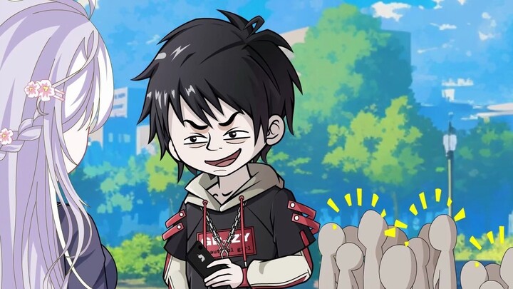 After going to the same university as the girl on the train, she turned out to be too beautiful and 