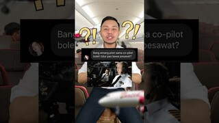 Pilot boleh TIDUR ga? Kan ada fitur auto pilot? Ternyata… #shorts