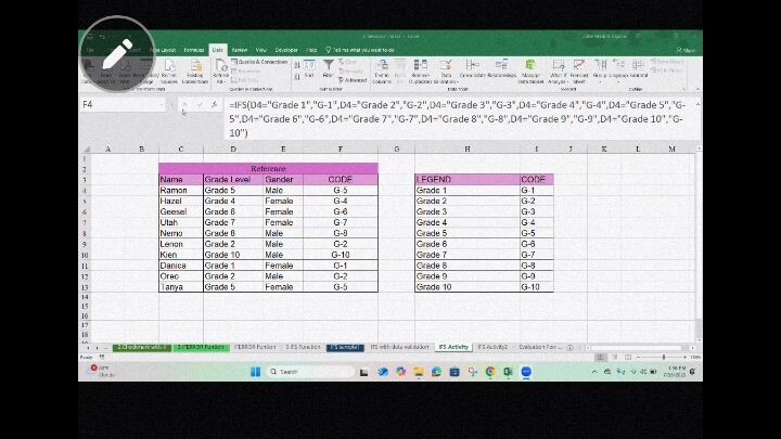 Basic ICT Seminar via Zoom Advance Excel on July 18, 2025 part 7