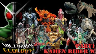 [Villains Ecology] ตัวร้ายจาก Kamen Rider W :Part 1 Origin and Dopant EP1-18