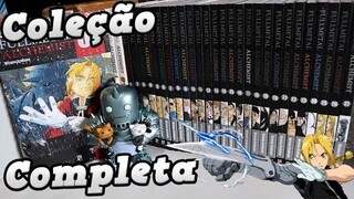 Coleção Completa de Mangás FullMetal Alchemist - deluxe JBC