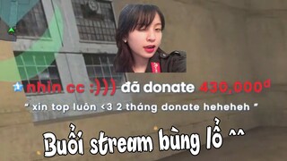 Buổi Stream Truy Kích Bùng Lổ & Sức mạnh của Donate.