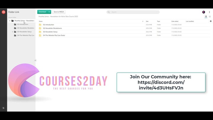 Mushfiq Sarker – Newsletters for Niche Sites Course 2023