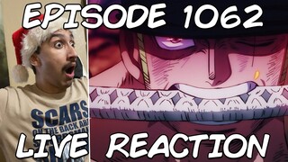 ONE OF THE CRAZIEST EPISODES EVER - One Piece Episode 1062 LIVE REACTION