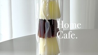 โฮมคาเฟ่ | ดื่มด่ำกับการทำกาแฟ | ลาเต้บล็อกน้ำแข็งคอลลินส์