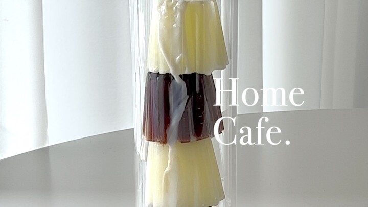 العناية المنزلية | تجربة غامرة في صنع القهوة | لاتيه مكعب الثلج كرواسون