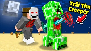 Minecraft nhưng Tôi Lấy Được Trái Tim Quái Vật