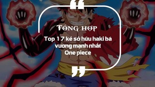 Tổng Hợp 17 Kẻ Sở Hữu Haki Bá Vương Mạnh Nhất One Piece