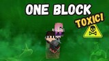 Minecraft ONE BLOCK but, the World is TOXIC! #1