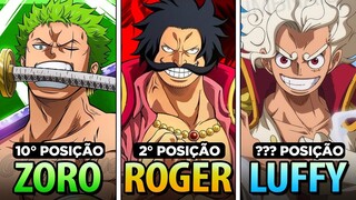 OS 10 PERSONAGENS MAIS FORTES DE ONE PIECE (SEGUNDO OS JAPONESES)