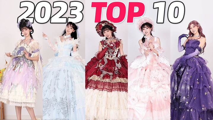 5 ชุดเดรสลายทางที่สวยที่สุดปี 2023! แต่ละตัวราคาหลักหมื่น! ตอนพิเศษที่งบของเสี่ยวผีจัดหนักที่สุด! - 