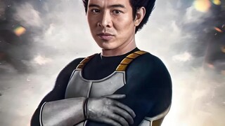 Jet Li sangat cocok memerankan Vegeta, dia sangat mendominasi