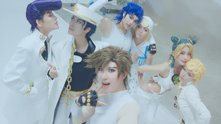 [โจโจ้ ล่าข้ามฝรั่ง] Seven JOJOs in white! เรื่องน่ารู้ในการถ่ายทำ cos ~ กระสุนนัดแรก