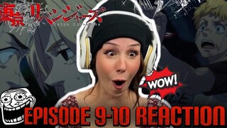 THE MANJI GANG IS HERE | Tokyo Revengers Episode 9-10 | REACTION