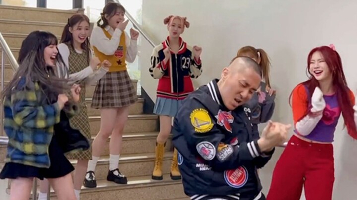 ฉันขำตายแล้ว ไต้เหรินกับ PD หัวโล้นร่วมกันท้าเต้นเพลง Teddy Bear!