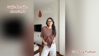 Outfit đơn giản cho mùa hè