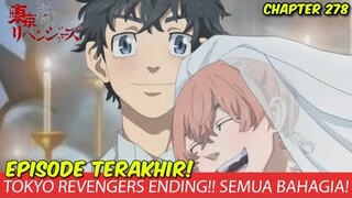 TOKYO REVENGERS CHAPTER 278 REVIEW FULL - PERNIKAHAN TAKEMICHI! ENDING BAHAGIA BAGI SEMUA ORANG!