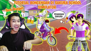 SERU BANGET!! TUTORIAL BONCENGAN SEPEDA DI SAKURA SCHOOL SIMULATOR - CARA BONCENGAN SEPEDA SAKURA