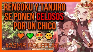 Roleplay +16 Rengoku y Tanjiro se ponen celosos por un chico-ASMR Roleplay-Kimetsu No Yaiba ASMR