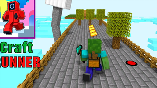 Monster School CRAFT RUNNER CHALLENGE - Minecraft Animation