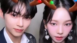 俊男美女大饱眼福！【柳智敏+成韩彬】Jingle Bell Rock挑战！