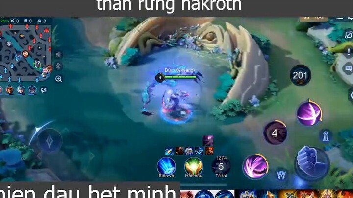 thần rừng nakroth p1 #chiendauhetminh