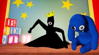 MONSTRO DE DOORS APARECEU NO RAINBOW FRIENDS E ISSO ACONTECEU COM AZUL BABÃO! NOVO FINAL E JUMPSCARE