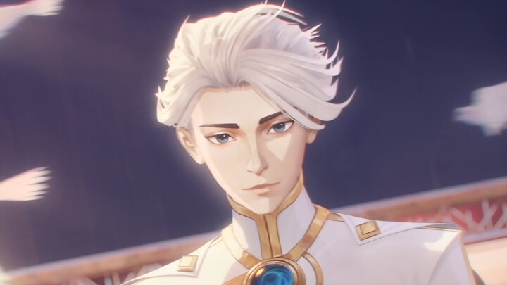No, he walked towards you very handsomely and then jumped off the building?