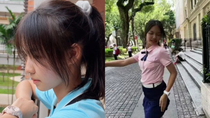 【Số 70: Tiểu Kiều Melody】Góc nghiêng đẹp, tóc đuôi ngựa cao, nữ sinh trung học, nhảy múa tuổi thanh 