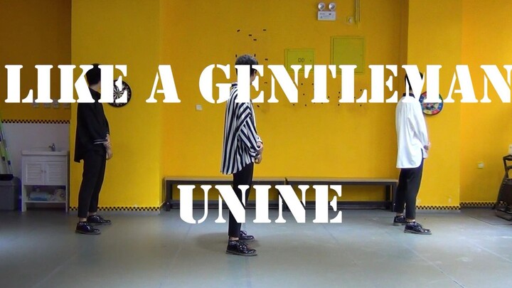 【ทีมเต้นหนานอู่】เหมือนสุภาพบุรุษ unine การเต้นเลียนแบบที่แข็งแกร่งที่สุดในจักรวาล ห้องฝึกซ้อม