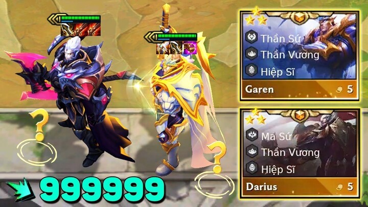 ĐỈNH CAO ĐTCL KHI 2 CÂN 9 VỚI DARIUS 3 SAO + GAREN 3 SAO _ CẶP ĐÔI SONG SÁT MẠNH NHẤT MÙA 5