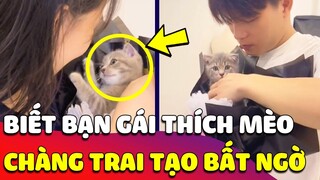 Bạn gái THÍCH NUÔI MÈO, Chàng trai liền tặng điều BẤT NGỜ khiến người yêu VỠ ÒA HẠNH PHÚC 🥰 Gâu Đần