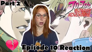 ⭐JOSEPH JOESTAR VS CEASAR ZEPPELI⭐ Jojo's Bizarre Adventure Part 2 Episode 10 REACTION + REVIEW