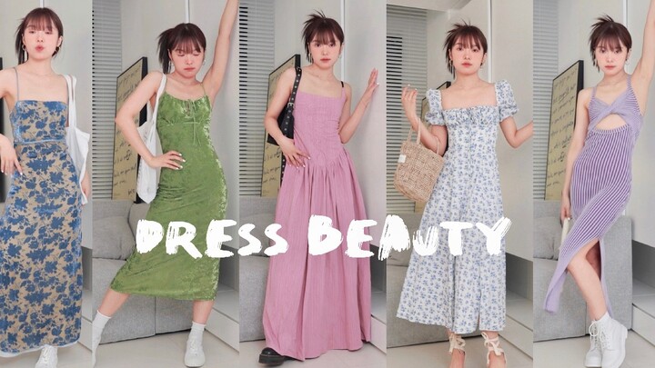 👗 My 10 Favorite Dresses | 167cm, 51kg | So Happy in Wuhu~~