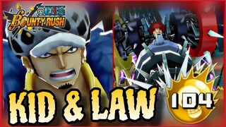 Onepiecebountyrush KID & LAW เวลไม่ร้อยก็เฟี้ยวด้ายย!!!