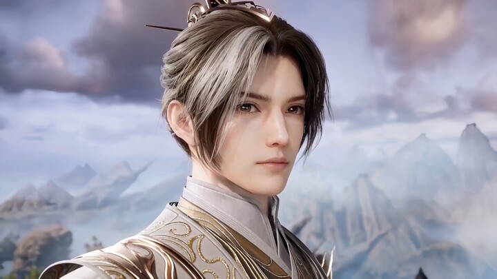 "Is this the same person? The sloppy grandpa turned out to be the most handsome man. It's heartbreak