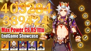 Let Me Show You Max Power Itto C6 R5 Triple Crown - Destroy All Endgame Challenge in 10s