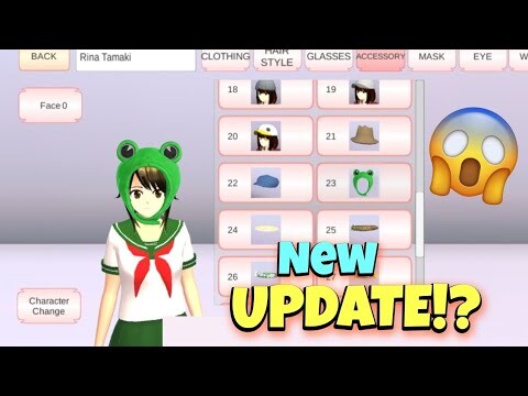 New Hair Accessory Update? 😱 (Sakura School Simulator)