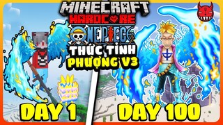 SongFish Review 100 Ngày Sinh Tồn One Piece Thức Tỉnh Phượng Hoàng V3 Minecraft Siêu Khó