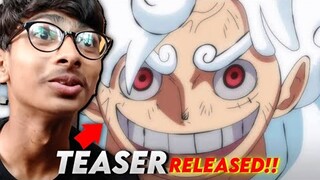 Luffy Gear 5 Trailer Hindi Reaction !! Luffy Gear 5 Teaser || #luffygear5 #onepiece