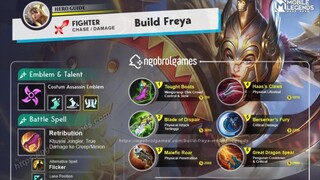 BUILD FREYA TERSAKIT 2024_GAMEPLAY HERO ML FREYA