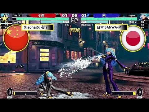 KOF 15   -    Xiaohai (小孩)    VS    日本-SANWA M'   [03/07/2022]  [FT06]