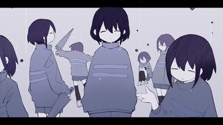 【UT/手书（未完成）】Lost umbrella/ロストアンブレラ（描改）