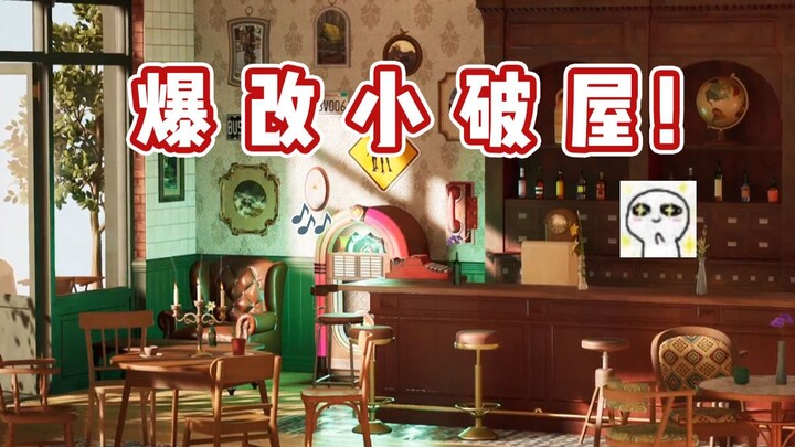 Transforming an Abandoned Cottage into a Retro Cafe! Such a Healing Game