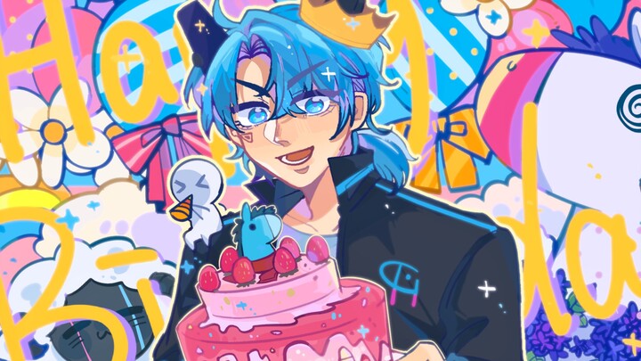 [2023 Birthday Congratulations to Mr. Huan/Handwritten] Cheese