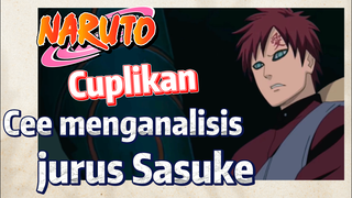[Naruto] Cuplikan |  Cee menganalisis jurus Sasuke
